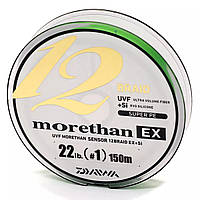 Шнур Daiwa UVF Morethan Sensor 12Braid Ex+Si 150m Green #1.0