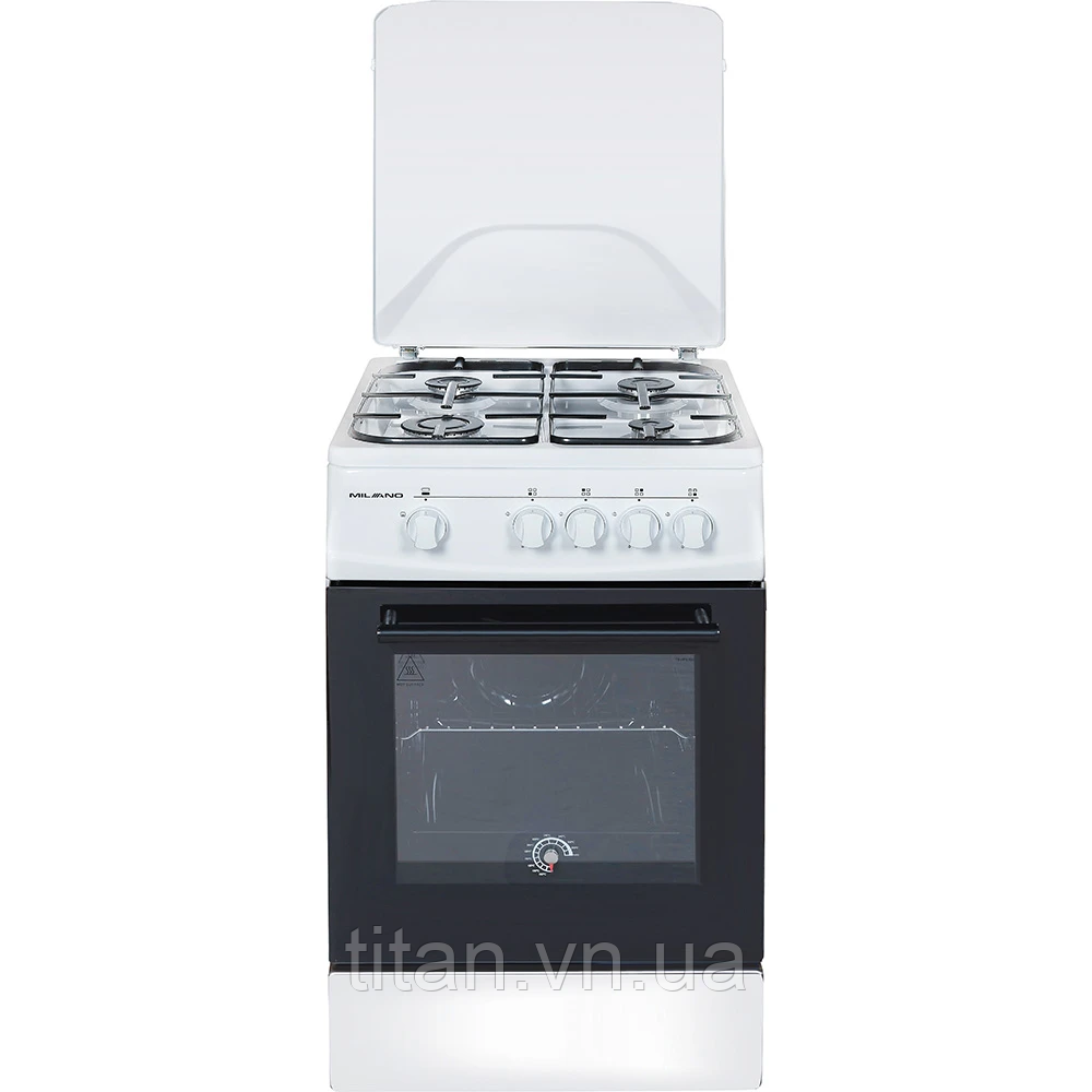 Плита газова Milano ML50 G1/01 біла (газ.контр.)