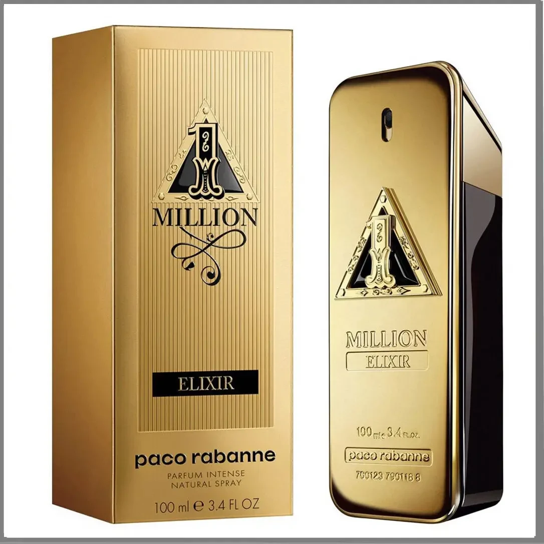 Чоловіча туалетна вода paco rabanne 1 million elixir 100 мл