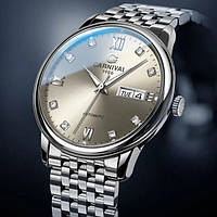 Класичний наручний годинник carnival Стильний чоловічий годинник + упаковка в подарунок