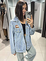 Женская джинсовая куртка NP-5956 р: 42-46 универсал
