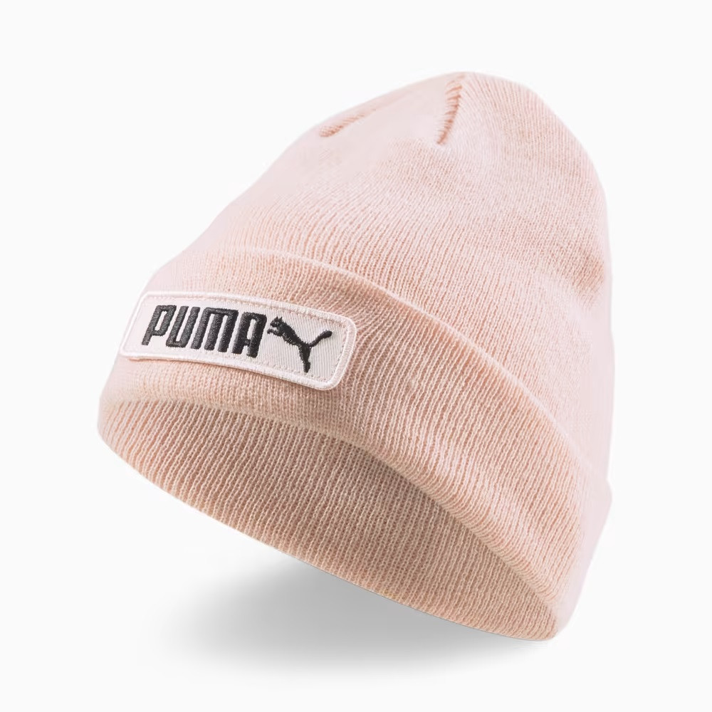 Шапка спортивна Puma Classics Cuff Beanie 023434 07 (рожевий, акрил, двошарова, тепла, зимова, бренд пума)