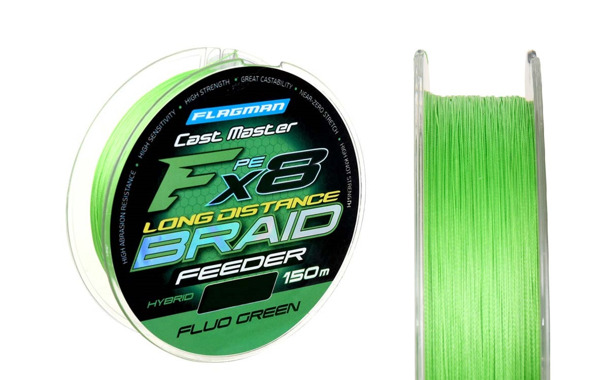 Шнур Flagman Cast Master Long Distance Feeder X8 150м 0,16мм