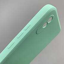 Чохол для Xiaomi Redmi 9A кольоровий щільний чохол із захистом камери на телефон сяомі редмі 9а м'ятний pfc, фото 4