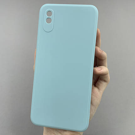 Чохол для Xiaomi Redmi 9A кольоровий щільний чохол із захистом камери на телефон сяомі редмі 9а сірий pfc, фото 1