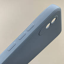 Чохол для Xiaomi Redmi 9A кольоровий щільний чохол із захистом камери на телефон сяомі редмі 9а синій pfc, фото 4