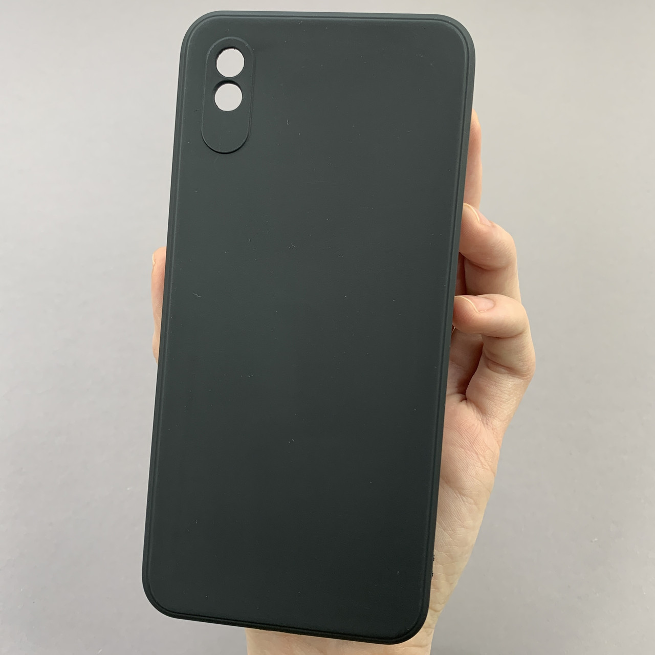 Чохол для Xiaomi Redmi 9A кольоровий щільний чохол із захистом камери на телефон сяомі редмі 9а чорний pfc