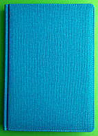 Блокнот Щоденник Датований 2024 Cambric блакитний ЗВ-55176 арк. ф-142х203
