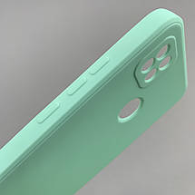 Чохол для Xiaomi Redmi 9C кольоровий щільний чохол із захистом камери на телефон сяомі редмі 9с м'ятний pfc, фото 4