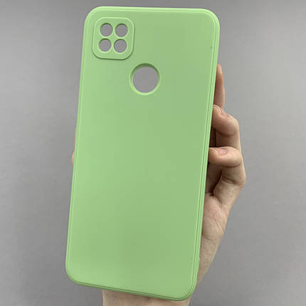 Чохол для Xiaomi Redmi 9C кольоровий щільний чохол із захистом камери на телефон сяомі редмі 9с фісташковий pfc, фото 1