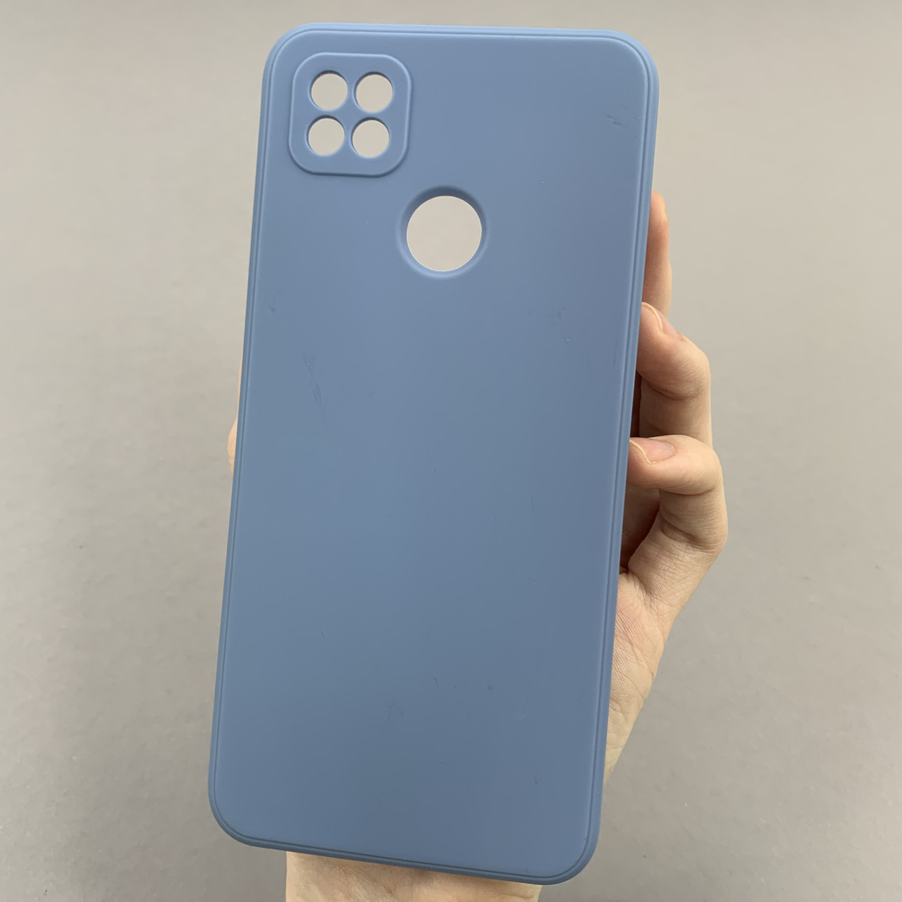 Чохол для Xiaomi Redmi 9C кольоровий щільний чохол із захистом камери на телефон сяомі редмі 9с синій pfc