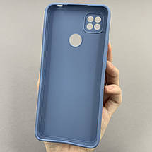 Чохол для Xiaomi Redmi 9C кольоровий щільний чохол із захистом камери на телефон сяомі редмі 9с синій pfc, фото 3