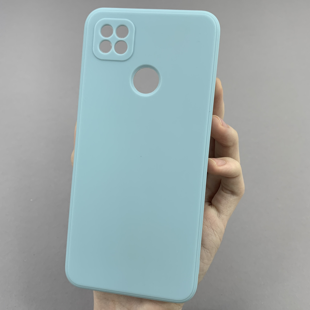 Чохол для Xiaomi Redmi 9C кольоровий щільний чохол із захистом камери на телефон сяомі редмі 9с сірий pfc