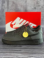 Чоловічі  сірі кросівки найк Nike Air Force 1 07 Low Anthracite