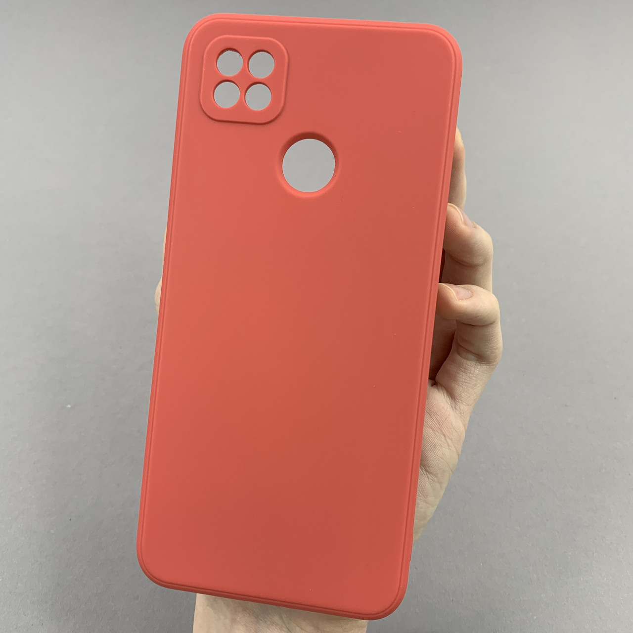 Чохол для Xiaomi Redmi 9C кольоровий щільний чохол із захистом камери на телефон сяомі редмі 9с червоний pfc