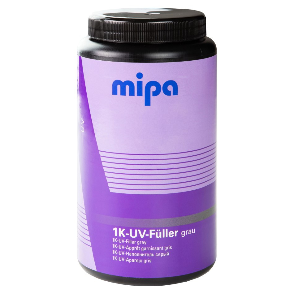 Грунт для УФ-випромінювання Mipa 1K UV 1 л сірий
