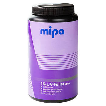 Грунт для УФ-випромінювання Mipa 1K UV 1 л сірий