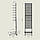 Стелаж із перфорацією "Єва-П40" – 28 гачків одинарних та кошик прямий, чорний, фото 2