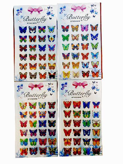 Наклейка метелика (20 шт.), фото 1