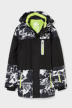 Лижна куртка для хлопчика 11-12 років C&A Розмір 146-152 чорна