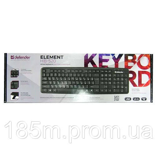 DEFENDER Element HB-520 USB black - фото 2 - id-p2118860943