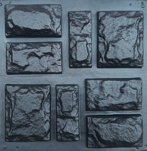 Форма для декоративного камня №38. Состоит из 3 видов камня размером ...