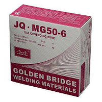 Проволока омедненная JQ.MG50-6 Golden Bridge ER70S-6 (0.8 мм 5 кг)