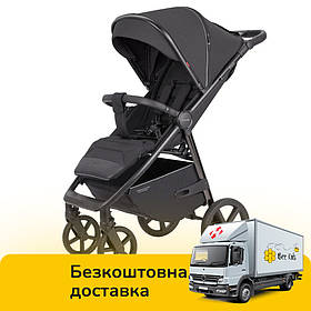 Коляска прогулянкова дитяча CARRELLO Bravo CRL-5515 Storm Grey 2024 NF Темно-сіра