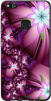 Чехол на Huawei P10 Lite Цветочная мозаика "1961u-896-18101"