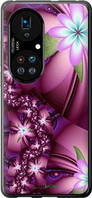 Чехол на Huawei P50 Цветочная мозаика "1961u-2292-18101"