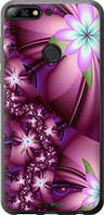Чохол на Huawei Honor 7C Pro Квіткова мозаїка "1961u-2070-18101"