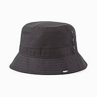 Панама Puma Core Bucket Hat 023677 01 (чорна, синтетика, унісекс, спортивна, логотип пуму)