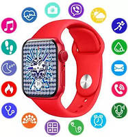 Smart Watch NB-PLUS, беспроводная зарядка, red
