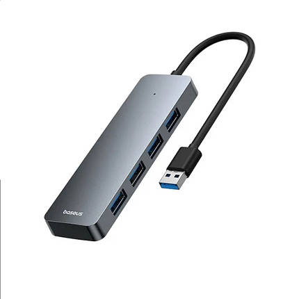 USB HUB BASEUS 4xUSB 3.0 підтримка 2.0 USB TypeA, фото 2