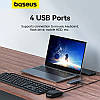 USB HUB BASEUS 4xUSB 3.0 підтримка 2.0 USB TypeA, фото 3