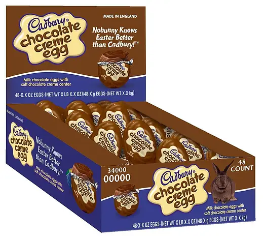 Cadbury Chocolate Creme Egg 34g, фото 1
