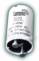 Стартер для люминесцентных ламп Т8 S-10 220V 4-65W LEMANSO