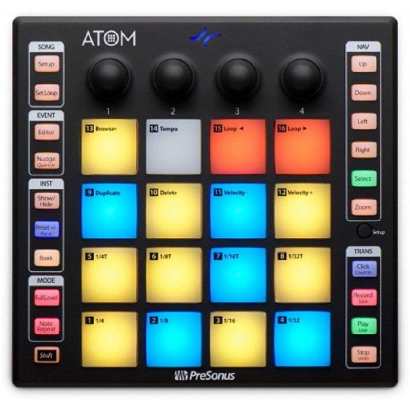 MIDI-контроллер PreSonus ATOM - фото 1 - id-p2118941393