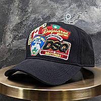 Брендова кепка Dsquared2 CK4907 чорна