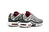 Чоловічі кросівки Nike Air Max Plus TN Grey (Сірі) Взуття Найк Аir Макс Плюс текстиль демісезон, фото 9