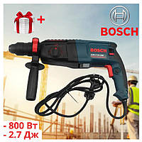 Перфоратор ударный BOSCH GBH 2-26 DRE (800 Вт, 2.7 Дж) электрический перфоратор бош