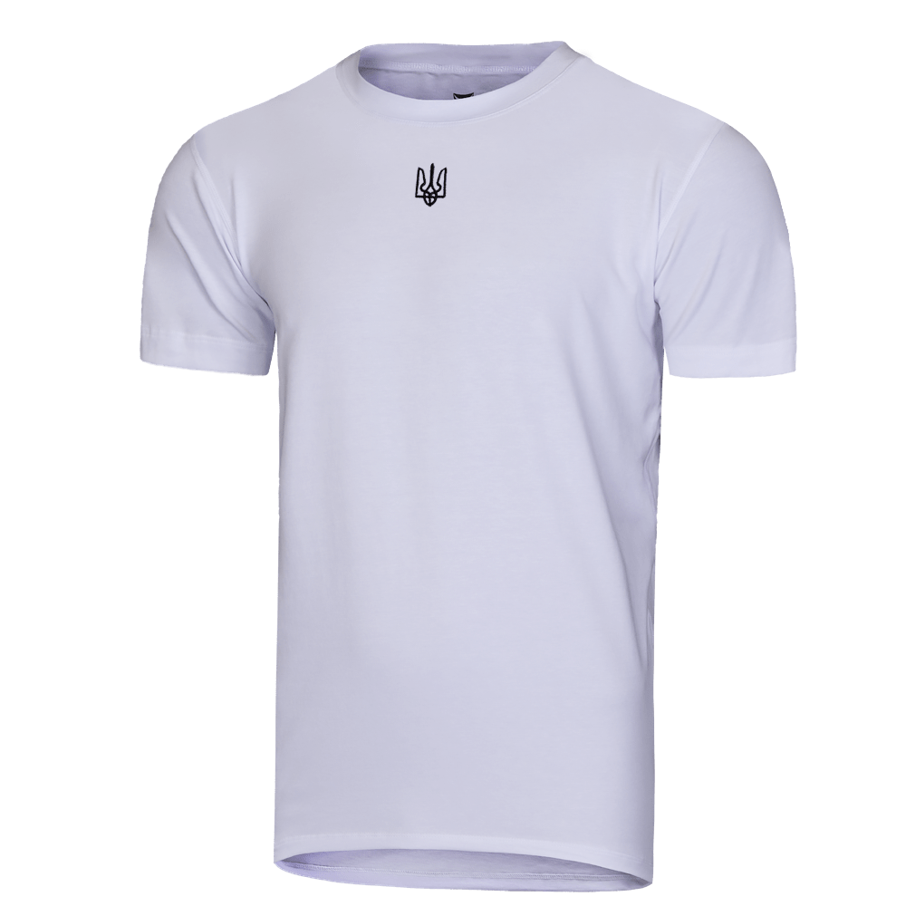 Футболка Modal Біла (чорний тризуб) (7183), L, фото 1