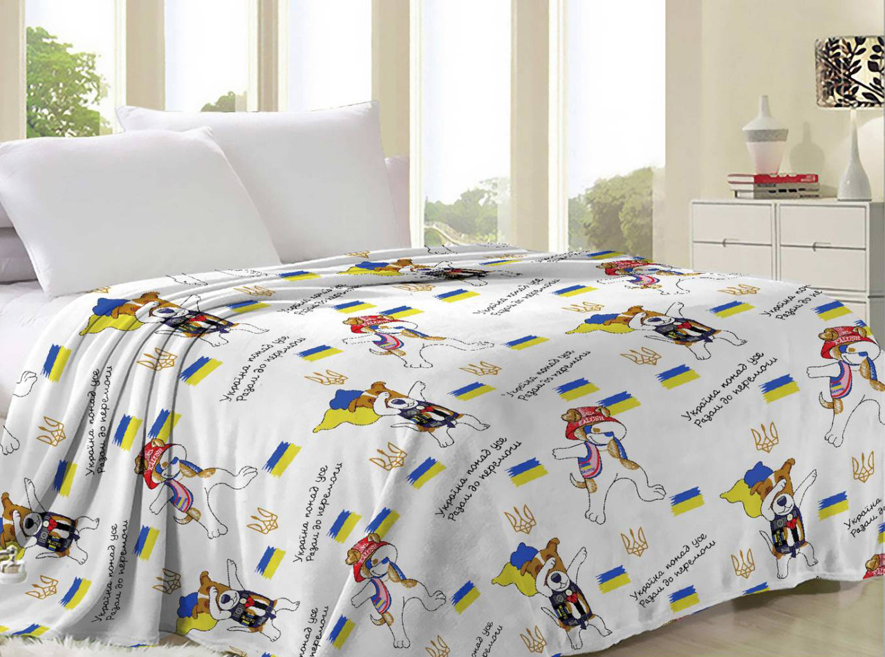 Плед флісовий євро 200*220 (22366)