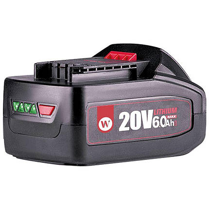 Акумуляторна батарея WORCRAFT CLB-20V-6.0HC, фото 2