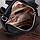 Сумка-рюкзак жіноча шкіряна De esse L20633-1 маленька чорна, фото 7