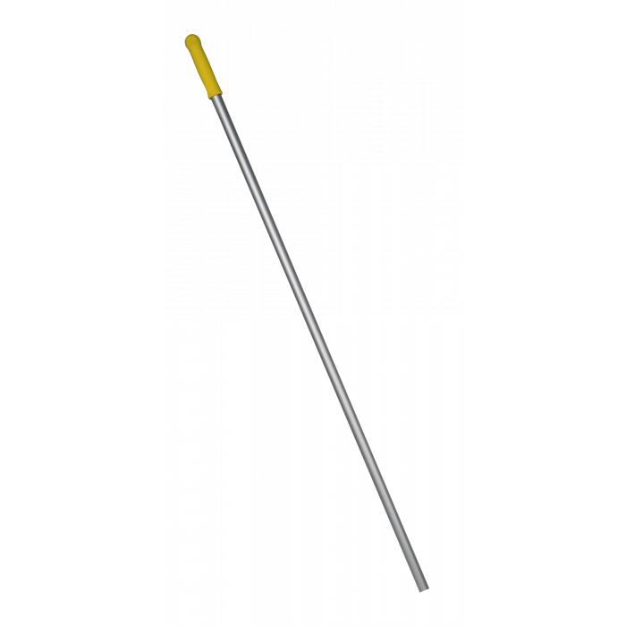 Алюмінієва рукоятка жовта, 2.2х130 см