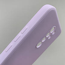 Чохол для Xiaomi Redmi 9 кольоровий щільний чохол із захистом камери на телефон сяомі редмі 9 бузковий pfc, фото 4