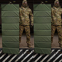 Тактичний каремат олива армійський військовий розкладний польовий для армії зсу nr