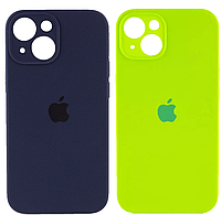 Чехлы на IPhone 13 Full+Camera SILICONE CASE,Чехол для Айфон 13 с защитой камеры и закрытым низом