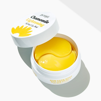 Уцінка! Гідрогелеві патчі з ромашкою PETITFEE Chamomile Lightening Hydrogel Eye Mask (до 18.04.2026)